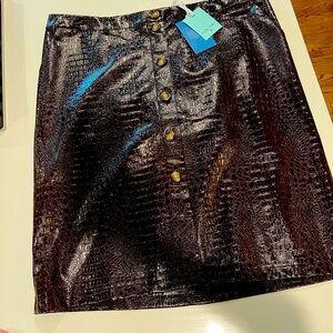 Rachel Comey for Target Faux Leather Pencil Skirt NWT - Size 20W/22W